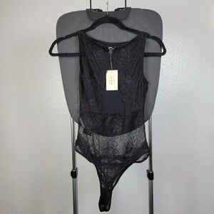 Black Lace‎ Bodysuit